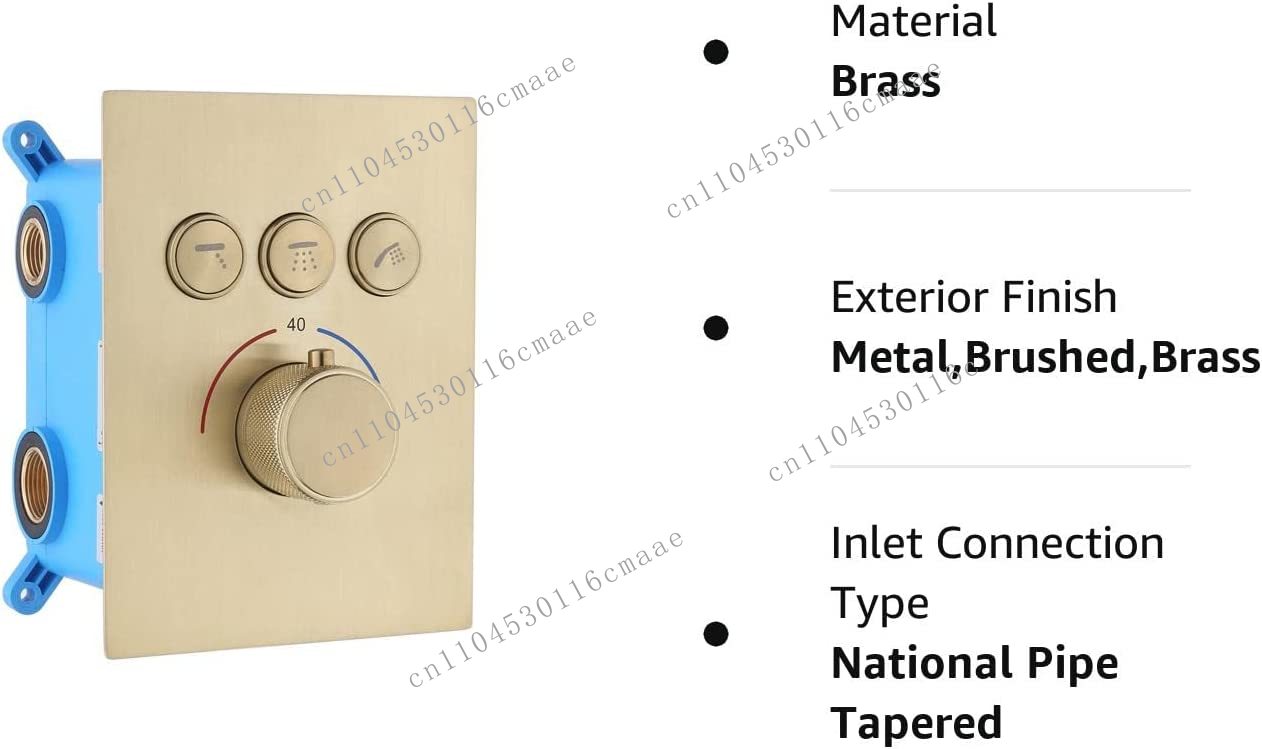 Valvola deviatrice doccia a 3  - Thermostatic Shower Faucet Valve 3 Way recensione e prezzo