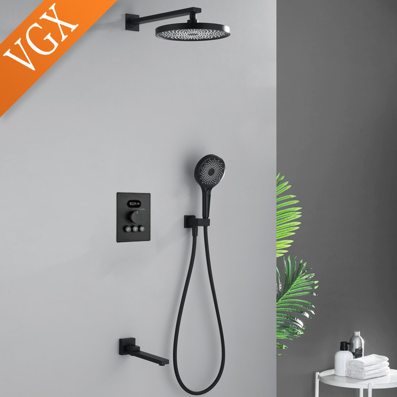 VGX Sistema doccia termostatic - Concealed Thermostatic Shower System Set recensione e prezzo