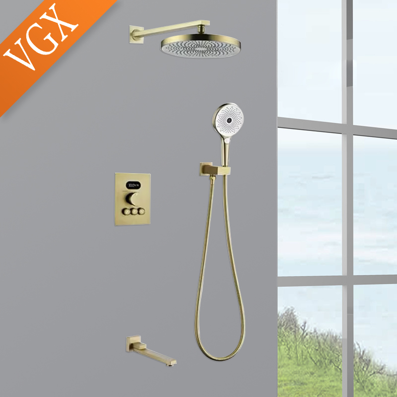 VGX Sistema doccia termostatic - Concealed Thermostatic Shower System Set recensione e prezzo