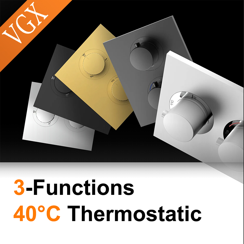 VGX Sistema doccia termostatic - Concealed Thermostatic Shower System Set recensione e prezzo
