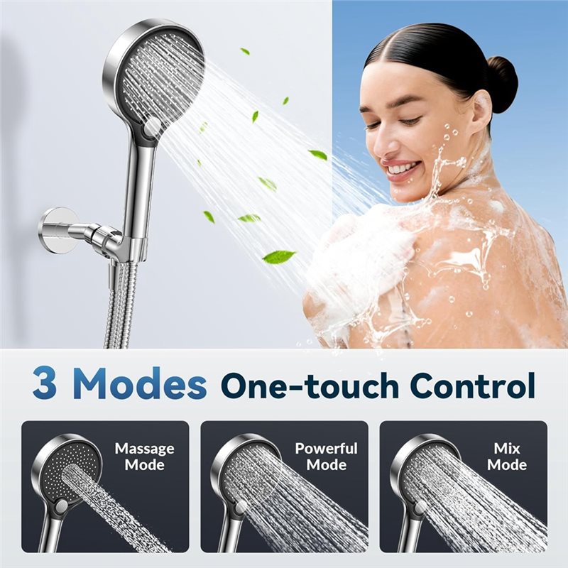 Soffione doccia filtrato ad al - Handheld Shower Head High Pressure Filter recensione e prezzo