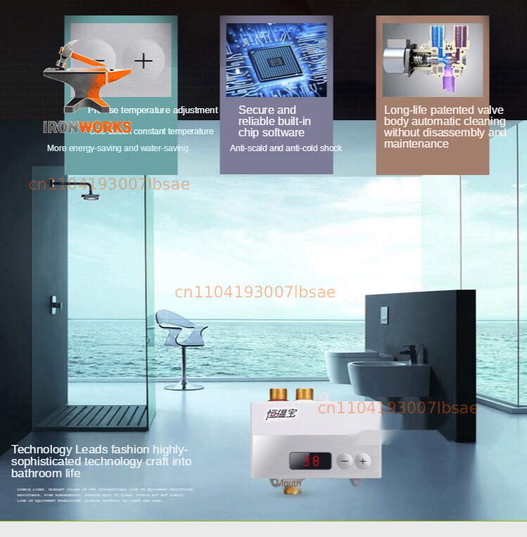 Sistema Doccia Termostatico, S - Thermostatic Mixing Valve Digital Display recensione e prezzo