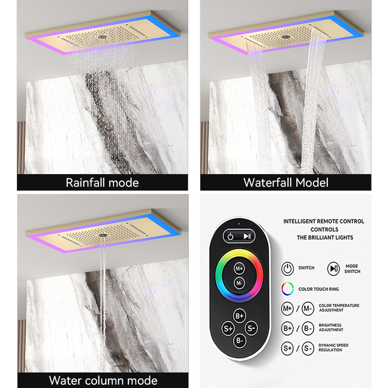 Sistema Doccia a Pioggia 630*3 - Thermostatic Mixing Valve Digital Display recensione e prezzo