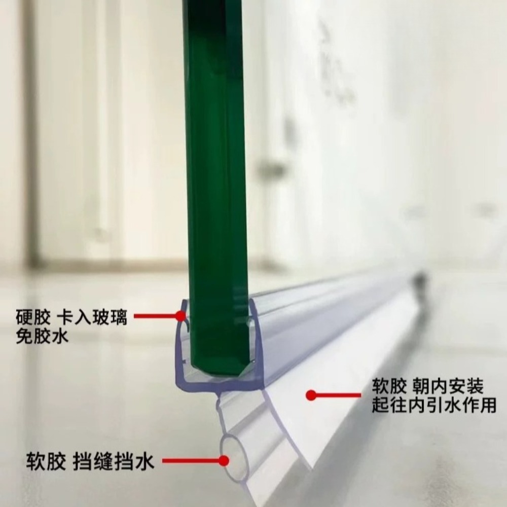 Guarnizione inferiore per port - Shower Door Bottom Seal Strip Sweep recensione e prezzo