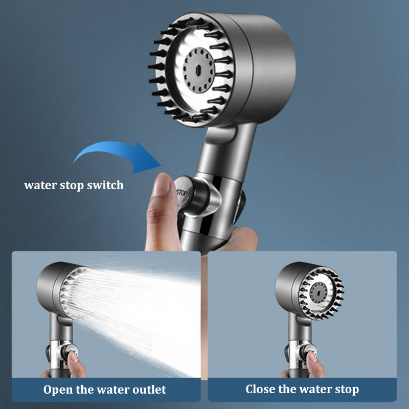 3 modalità, soffione doccia po - Handheld Shower Head High Pressure Filter recensione e prezzo