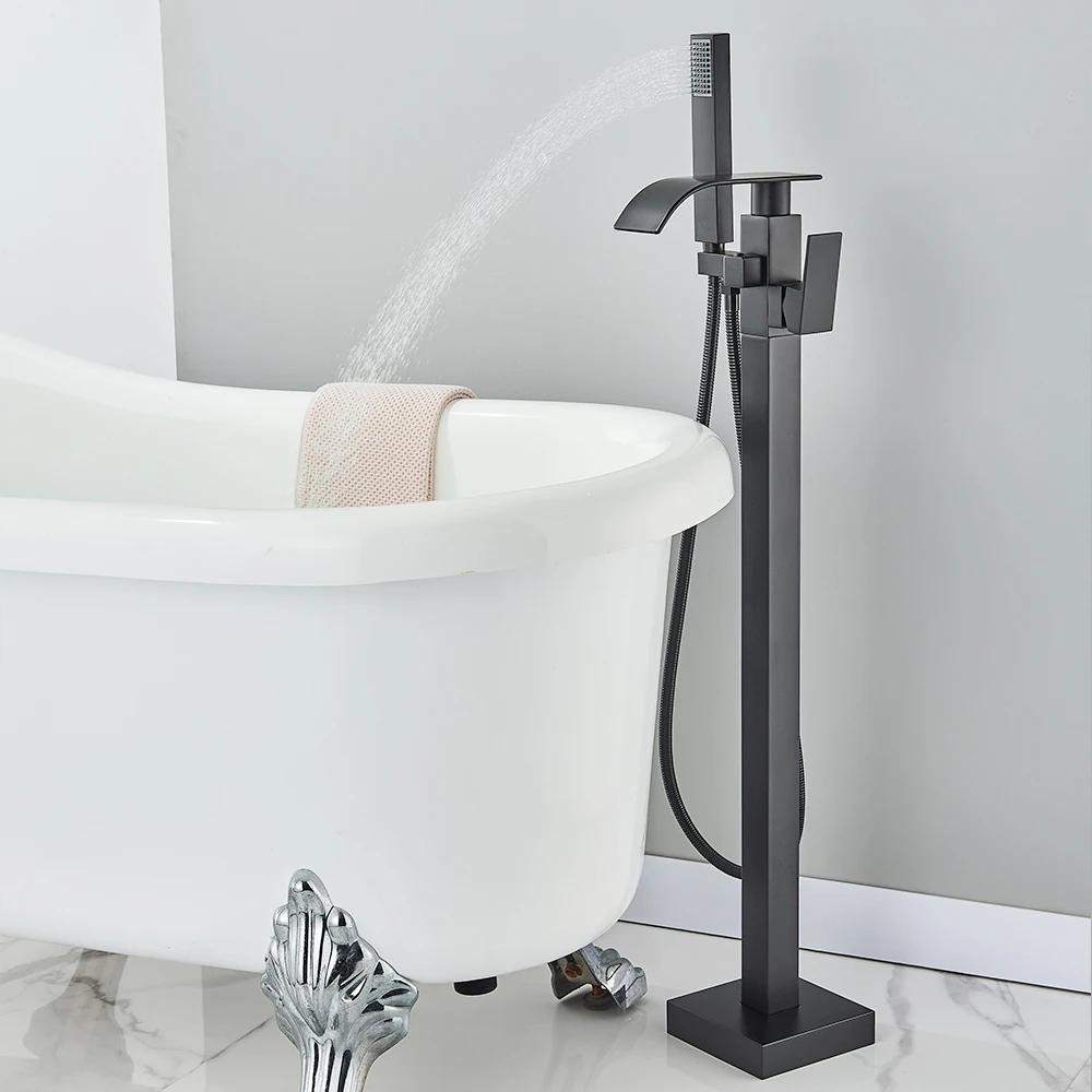 Rubinetto da pavimento per vas - Freestanding Bathtub Filler Faucet Floor recensione e prezzo