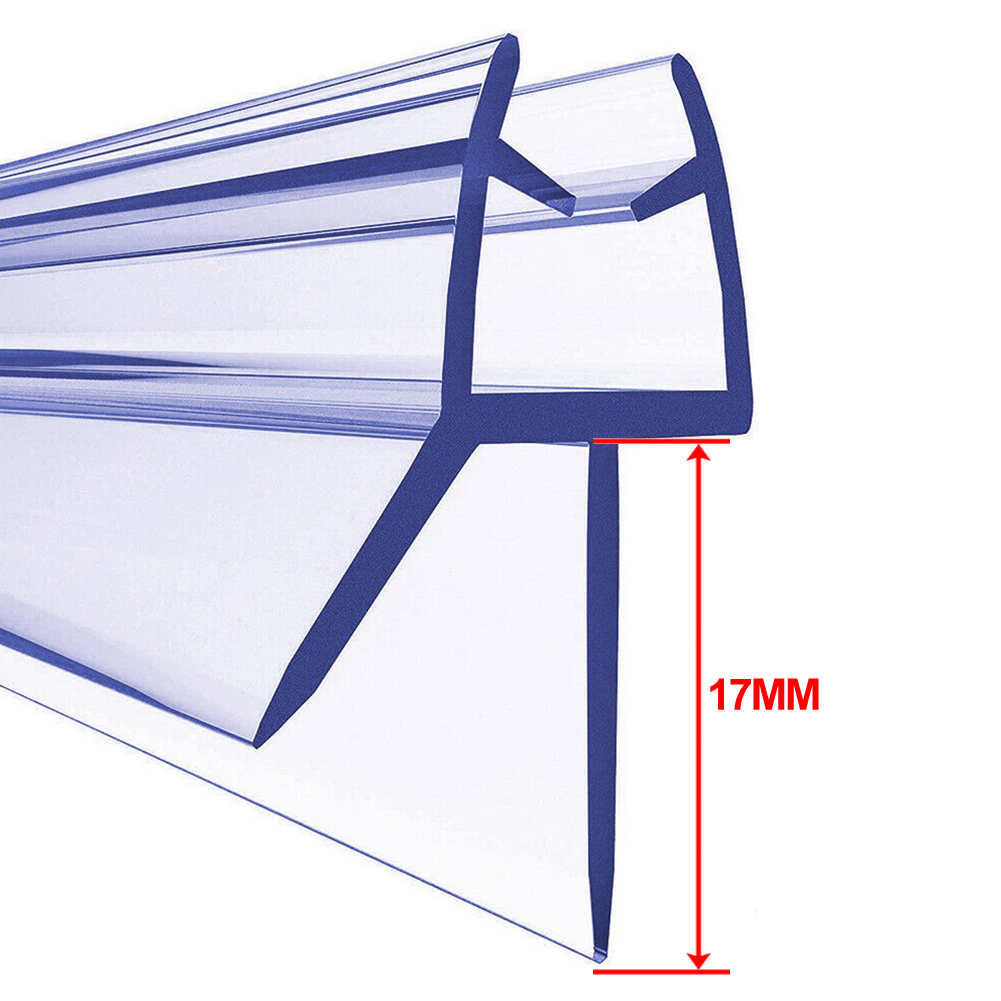 2 pezzi di guarnizione per por - Shower Door Bottom Seal Strip Sweep recensione e prezzo