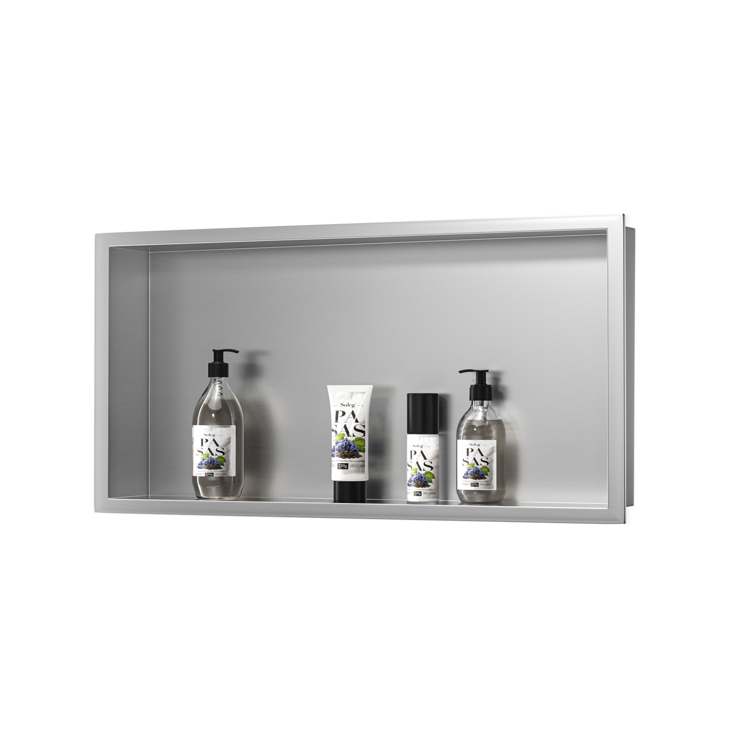 2025 Popolare nicchia per docc - Shower Niche Stainless Steel Recessed recensione e prezzo